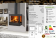 Дровяной камин PANADERO ONIX WALL Ecodesign стальной