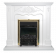 Электрокамин Versailles standard с очагом Аspen Black с очагом Majestic FX M Brass/Black с очагом Fobos FX M Black