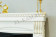 Электрокамин Denver standard с очагом Majestic FX M Brass/Black